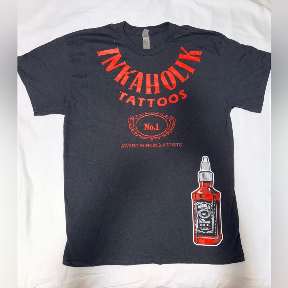 SOLD-NWOT inkaholik tatto shirt size L - Picture 1 of 8